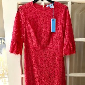 Draper James Pink lace dress NWT 2